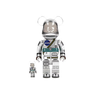 พร้อมส่ง Bearbrick Project Mercury Astronaut 100% &amp; 400% Set