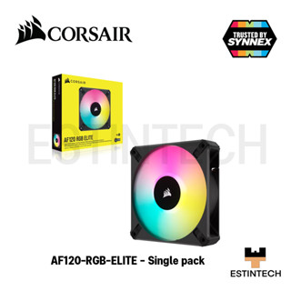 CASE FAN (พัดลมเคสคอมพิวเตอร์) Corsair AF120 RGB ELITE Single pack ของใหม่ประกัน 2ปี