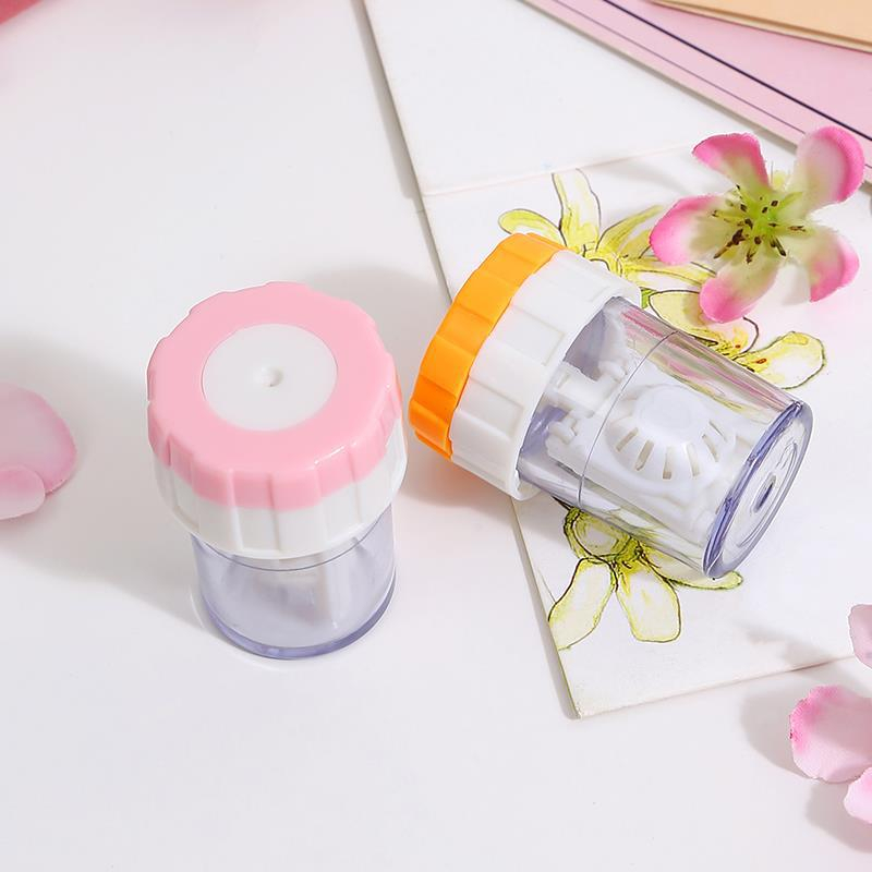 HomeDee ที่ล้างคอนแทคเลนส์แบบมือหมุน ที่ทำความสะอาดคอนแทคเลนส์ (คละสี)