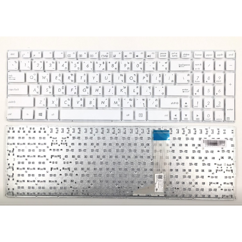 ASUS K556 A556 X556 K556U A556UA X556 X556UA X556UB X556UF X556UJ X556UQ X556UR X556UV keyboard คีย์