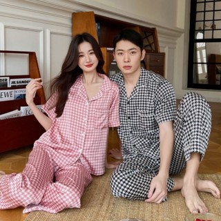 ชุดนอนคุณผู้หญิง Pink shinori pajamas (premium silk satin)