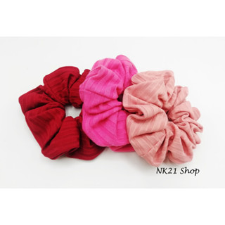 NK21 โดนัทรัดผม หนังยางรัดผม  ยางมัดผม ที่รัดผม ยางมัดผมโดนัท Scrunchies Hair accessories Elastic hair tie