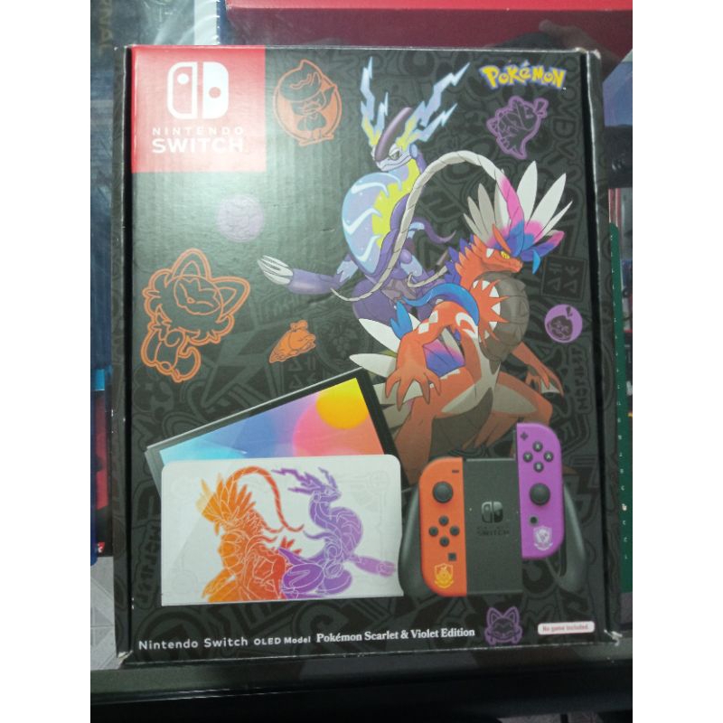 มือสอง Nintendo switch OLED รุ่นใหม่ สภาพดี ใช้งานได้ปกติ  อุปกรณ์ครบ