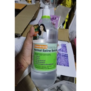 น้ำเกลือ​ Klean&amp;Kare 1000ml.​ ราคาถูก​