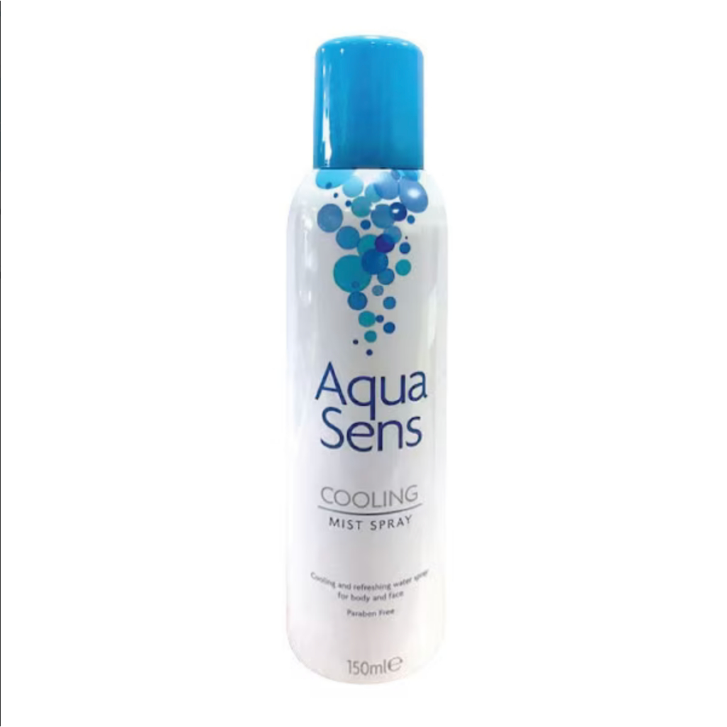 Aqua Sens Cooling Mist Spray 150ml สเปรย์น้ำแร่ฉีดหน้าคลายร้อน