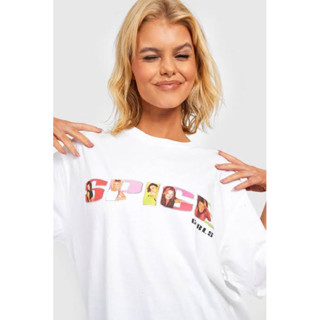 spice girls license oversized t-shirt เสื้อยืด