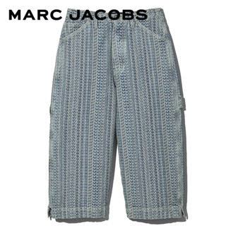 MARC JACOBS THE WASHED MONOGRAM OVERSIZED DENIM SHORT PF23 2P3RBT004D02 กางเกงขาสั้น