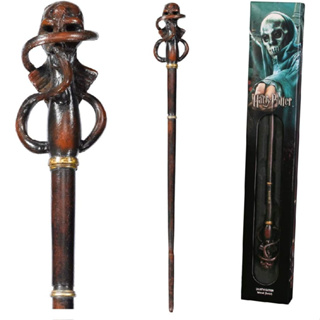 Noble Collection Harry Potter Death Eater Swirl Wand with Character Box