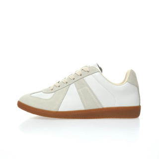 ยอดนิยมทั่วโลก MM6 รองเท้าลำลอง Maison Margiela 22 Classic Replica Leather Low Sneaker รองเท้าสีขาวขนาดเล็ก
