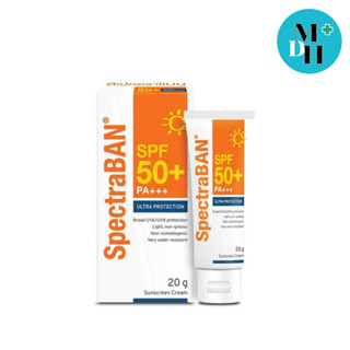 SpectraBAN Anti UVA-UVB Sunscreen Cream SPF50+ PA+++ 20ml 07524