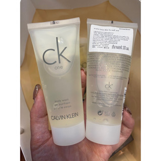 Calvin Klein CK One Body Wash 100ml.  เจลอาบน้ำ กลิ่นเดียวกับน้ำหอม ทำความสะอาดผิวอย่างอ่อนโยน