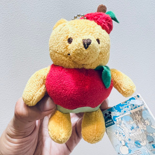 พวงกุญแจ ตุ๊กตา หมีพูห์ ผลไม้ ดิสนีย์ หายาก #winniethepooh #winnie #the #pooh Fruit #disney #sega #keychain ลิขสิทธิ์แท้