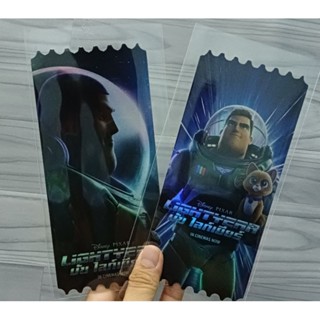 ตั๋วสะสม ตั๋ววิบวับ Lightyear ไลท์เยียร์ SF+ จาก SF Cinema Collectible Ticket Buzz Light Year บัซไลท์เยียร์ Toy Story