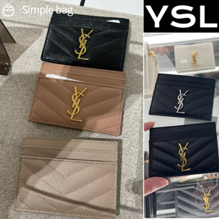 Yves Saint Laurent/YSL Cassandre Matelassé Card Case