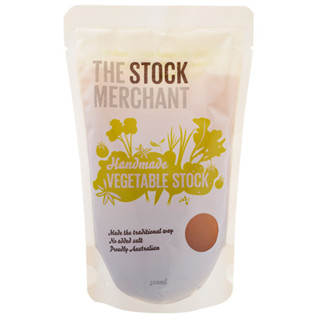 เดอะสต๊อกเมอร์ชานท์ น้ำสต๊อกผัก น้ำซุปผัก 500 กรัม - Vegetable Stock 500g The Stock Merchant brand