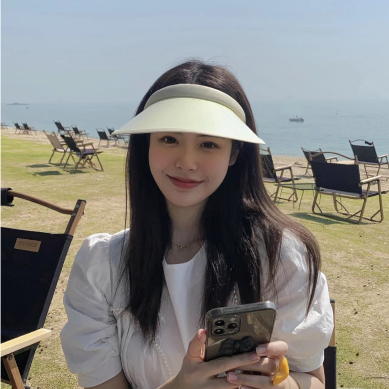 🌤️ หมวกกันแดดแฟชั่น แบบเปิดหัว หมวกคาดผม เปิดศรีษะ 🇹🇭พร้อมส่งจากกทม.