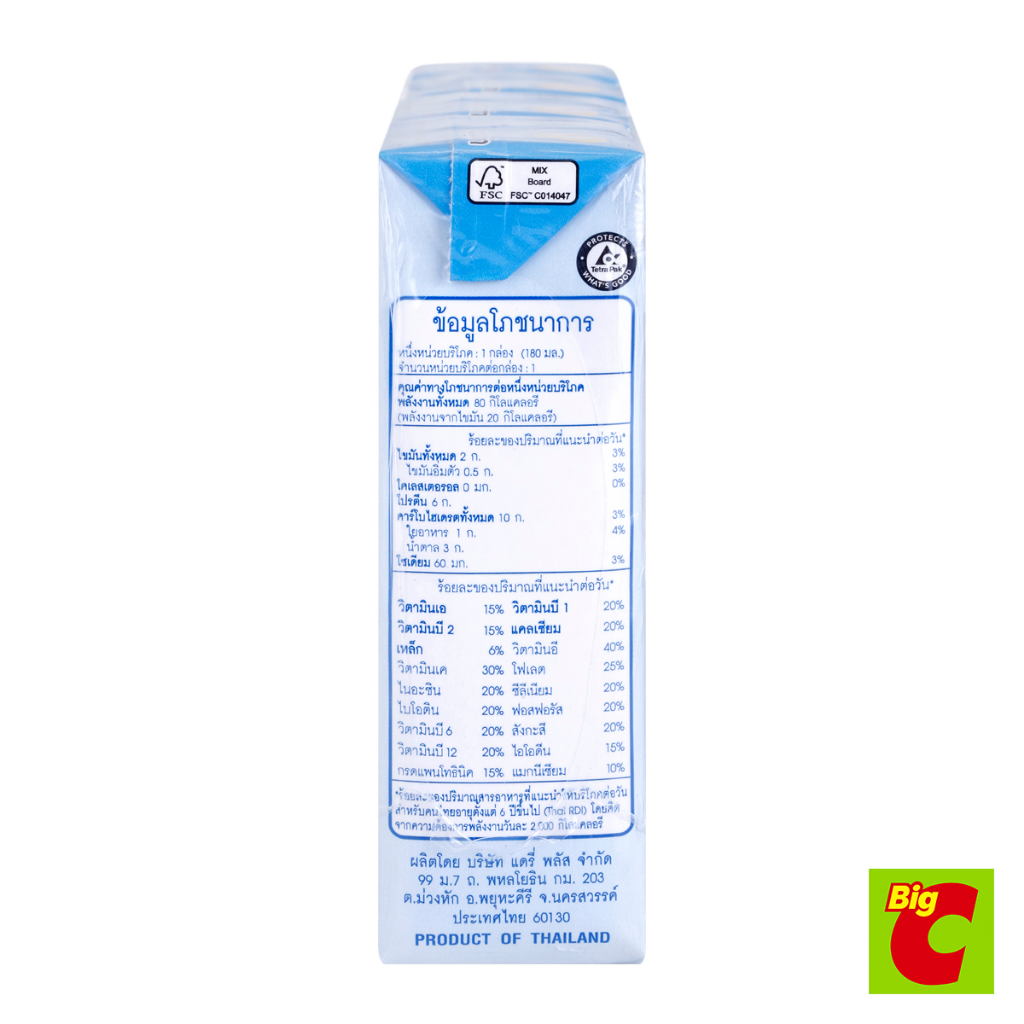 [สั่งซื้อขั้นต่ำ 2 ชิ้น] ดีน่า นมถั่วเหลืองยูเอชที ผสมงาดำ 2 เท่า สูตรน้ำตาลน้อย เจ 180 มล. X 4 ชิ้น - รูปที่ 3