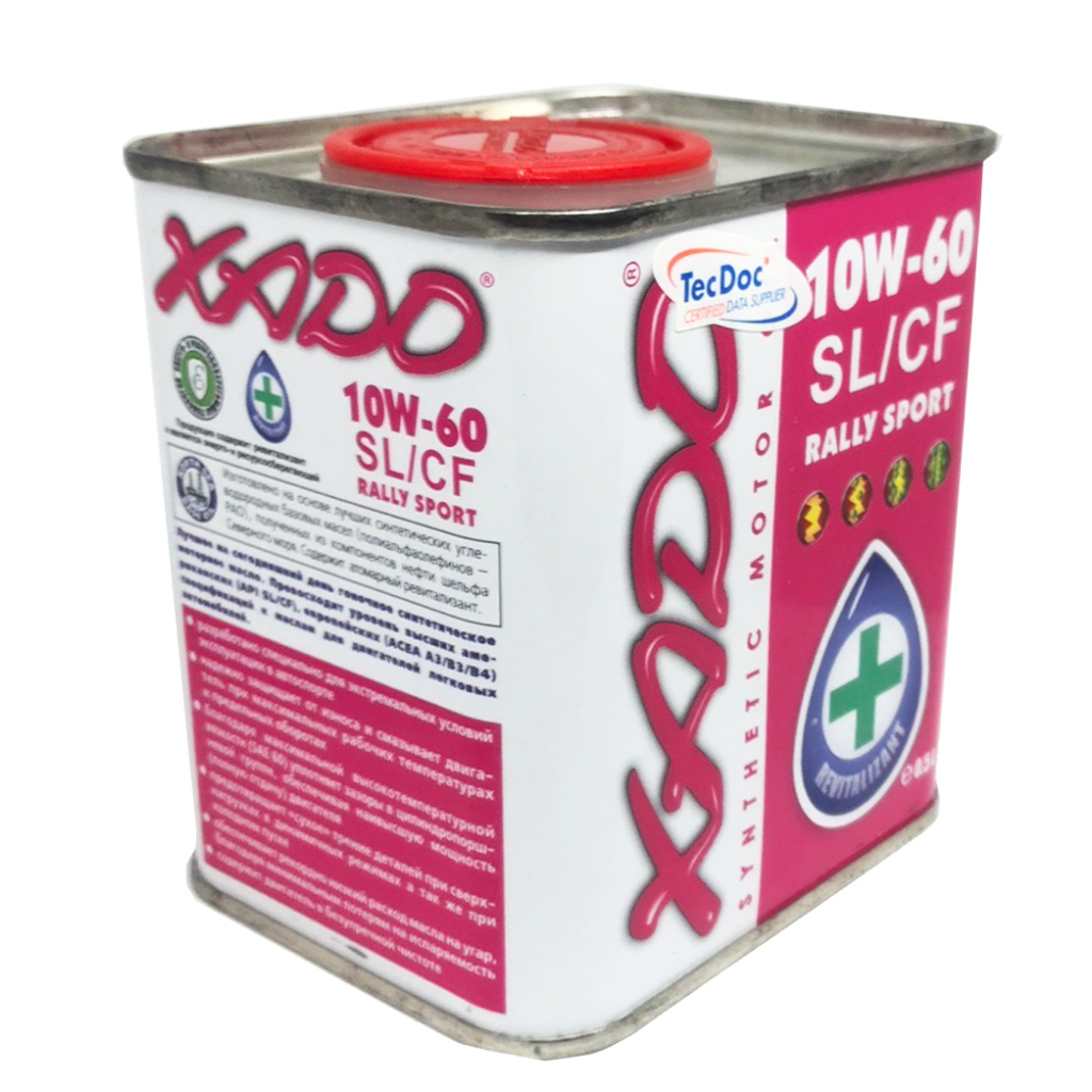XADO 10W60 SL/CF Rally Sport (0.5L)