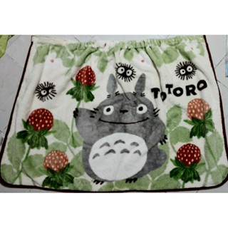 ผ้าเช็ดตัว ผ้าคลุมตัว หรือผ้าห่ม Totoro ลิขสิทธิ์แท้ ของแท้จากญี่ปุ่น