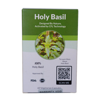 Natural EFE/ Holy Basil 60 Vegetarian Capsules 330mg / ใบกระเพราแคปซูล