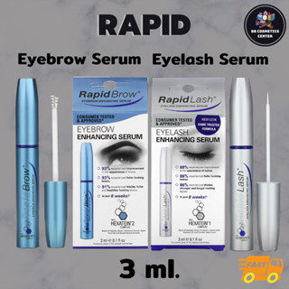 RapidBrow Eyebrow Enhancing Serum เซรั่มบำรุงขนคิ้ว 3 ml. และ RapidLash Eyelash Enhancing Serum เซรั่มบำรุงขนตา 3 ml.