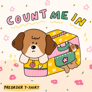 COUNT ME IN T-shirt ( 3XL-6XL )