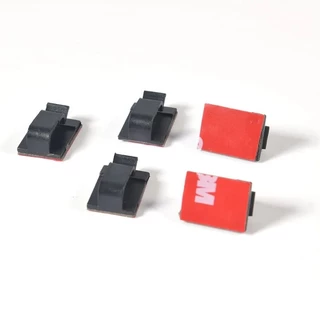 (50Pcs) #3M คลิปจัดสายไฟในรถยนต์ กาว 3M ติดแน่น (14.9*14.9 mm.) ลอกไม่ทิ้งคราบกาวสี่เหลี่ยมเล็ก