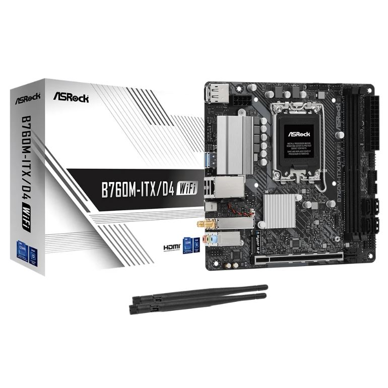 ASROCK B760M-ITX DDR4 WiFi MAINBOARD