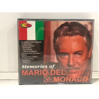 4 CD MUSIC  ซีดีเพลงสากล    Memories of MARIO DEL MONACO    (A10F16)