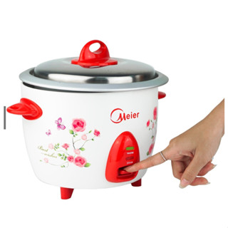 ME-RC-002 Meier หม้อหุงข้าวไฟฟ้า (1.8ลิตร)หม้อหุงข้าวอุ่นทิพย์ รับประกัน 1 ปี Rice Cooker