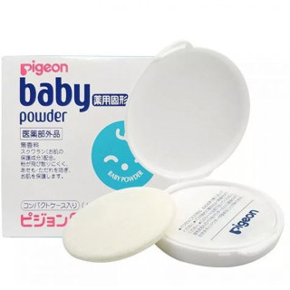 Pigeon Baby Powder แป้งเด็กแบบอัดแข็ง 45 g แป้ง Pigeon