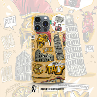 Italy   เคสด้านพรีเมี่ยม Premium Matte Case
