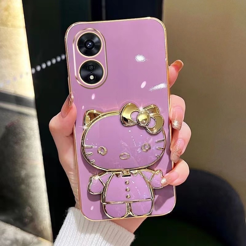 เคส คิตตี้ สำหรับรุ่น Oppo A98 Reno8T  A78  A58  A17  A17K  A9 2020  A5 2020  A83  A3s  A15 A15s ลาย