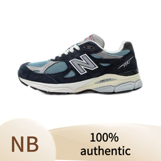 New Balance Teddy Made NB 990 V3 รองเท้าวิ่ง unisex ของแท้ 100%