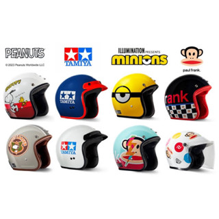 หมวกกันน็อคHonda H2C(2023) ลายSnoopy/ลายMinions/ลายPual Frank/ลายTamiya ของแท้ฮอนด้า100%