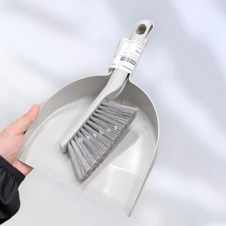 IKEA [พร้อมส่ง] ชุดโกยผง ไม้กวาด ขนาดมินิ พลาสติก สีเทา สีเหลือง รุ่น PEPPRIG อิเกีย แท้