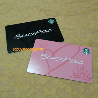 💕 บัตรเปล่า ไม่มีเงินในบัตร 💕 Starbucks x Blackpink card Thailand 2023 บัตรสตาร์บัค แบล็กพิงก์ การ์ด