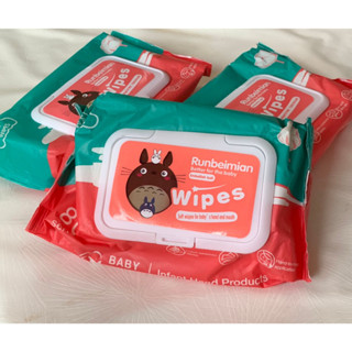 ทิชชูเปียกเด็ก Baby Wipes ผ้าเปียก ผ้านุ่มชุ่ม  กระดาษทิชชู่เปียก ทิชชู่เปียกสําหรับเด็ก ทิชชู่เปียก กระดาษเปียก กระดาษเ