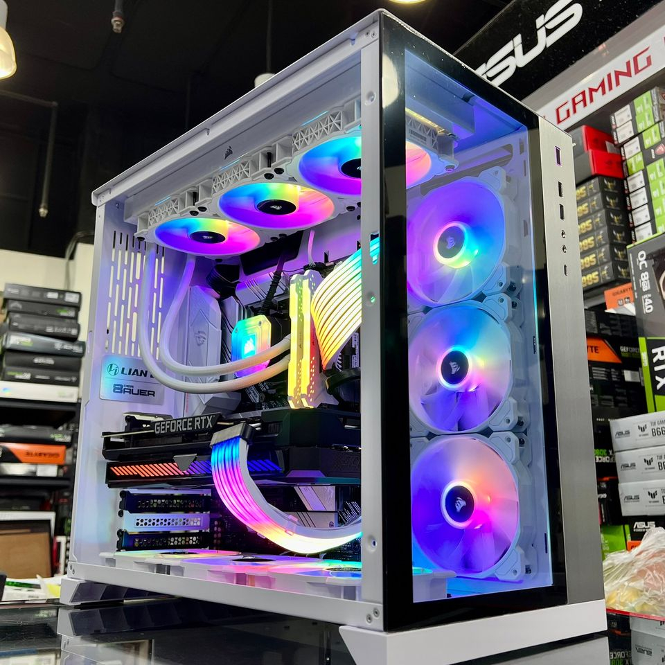 คอมพิวเตอร์ประกอบAMD O11DW 2022 SET AMD RYZEN 7 5800X x ASUS ROG STRIX RTX3060Ti OC GAMING V2