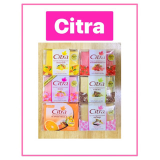 สบู่บำรุงผิวซิตร้า  Citra ผสมสครับธรรมชาติ 110 กรัม