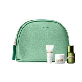 La Mer cosmetic pouch bag