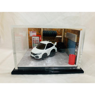 Q zero 1/64 Honda Civic FK8 Type R Z-64a (FK8) White