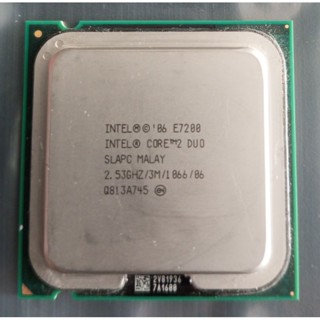 Intel Core 2 Duo E7200 2.53GHz 2Cores 2Threads Socket 775