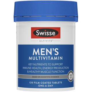 Swisse Mens Multivitamin NEW วิตตามินรวมรวมสำหรับชายหนุ่ม