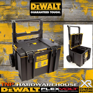 DEWALT DWST83295-1 ชุดกล่องใส่เครื่องมือ กล่องรถเข็น กล่องล้อลาก TOUGHSYSTEM2.0 แบบรถเข็น ขนาด 512X435X635MM