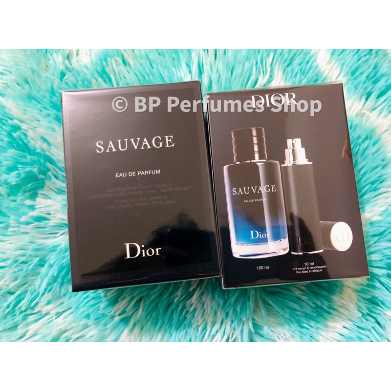 Dior Sauvage EDP100 ml.+10 ml refillable (กล่องซีล)