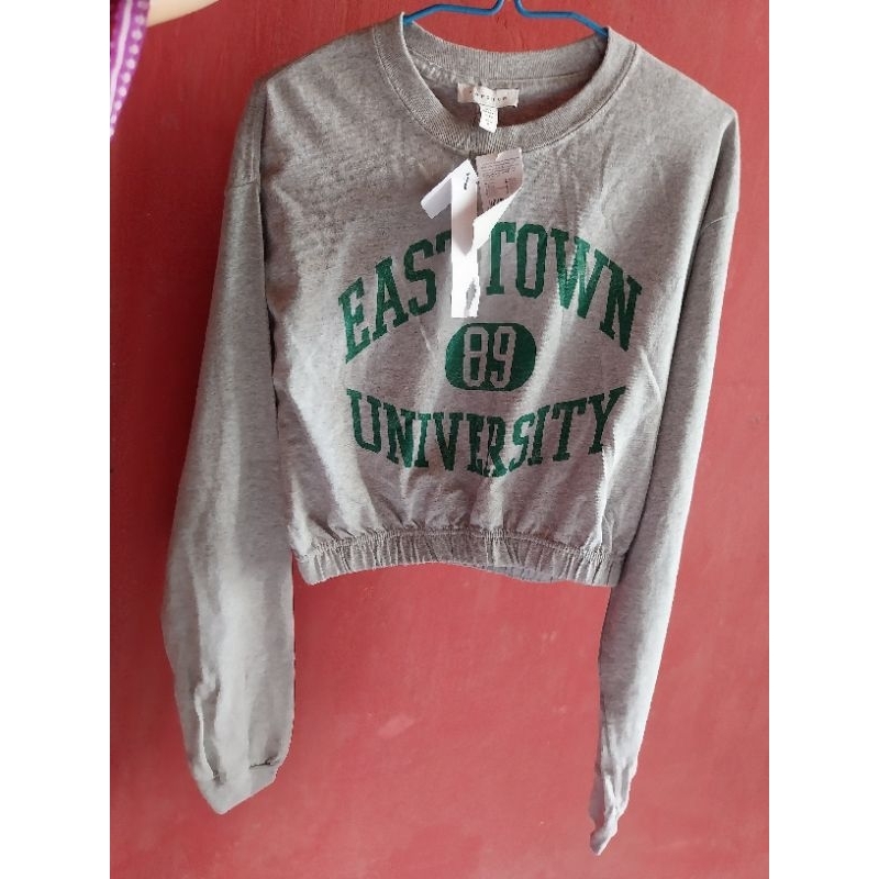 Topshop LS tee crops