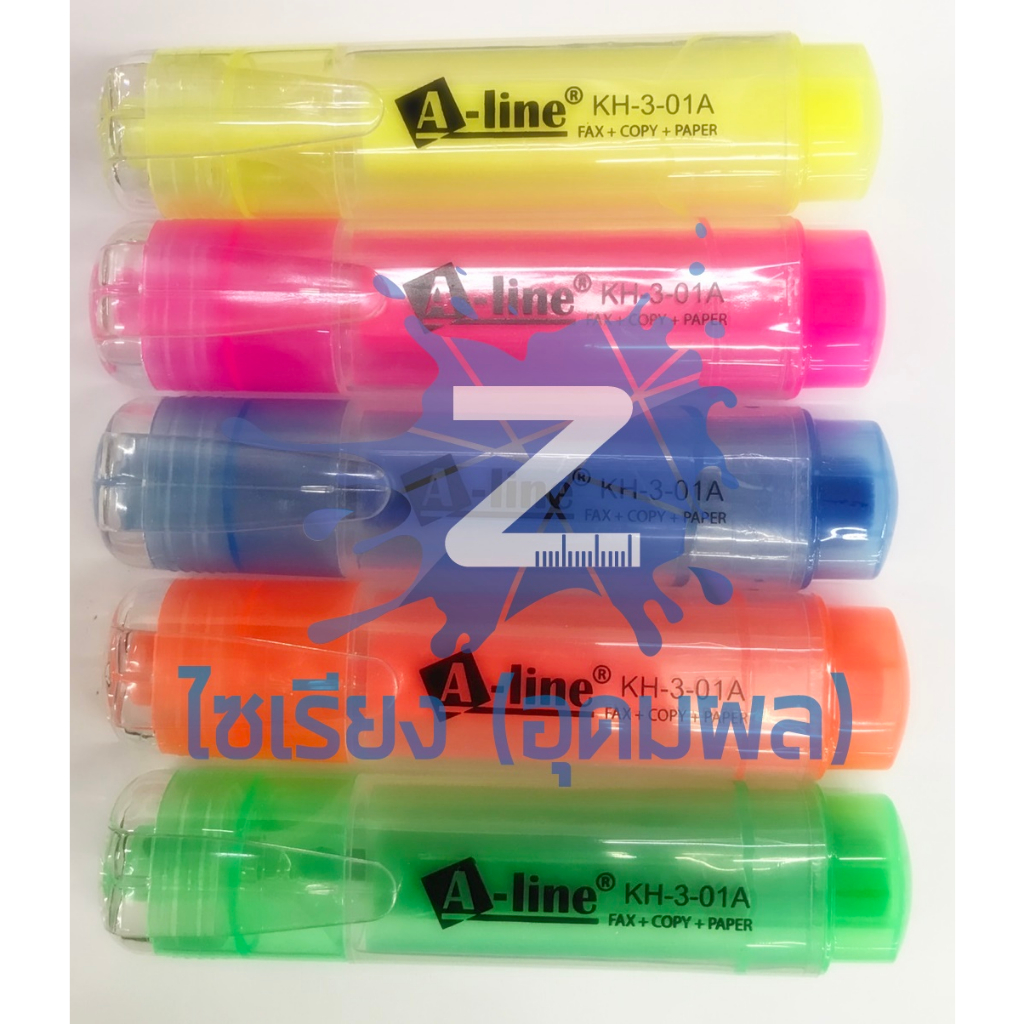 ปากกาเน้นข้อความ A-Line AL-301 Highlighter