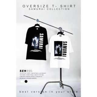 🌈โค้ดSENSEIOMGลด15%🌈เสื้อยืดแขนสั้นOVERSIZE SENSEI SAMURAI V.3 #1