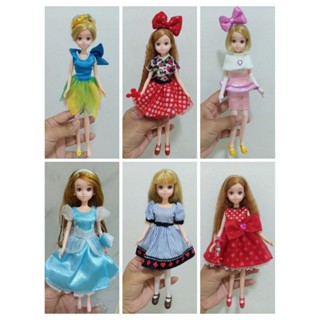 ตุ๊กตาริกะแท้ มือสอง สวยทุกนาง เมคอัพสวย ผมสวย ข้อดี ปั้มdisney